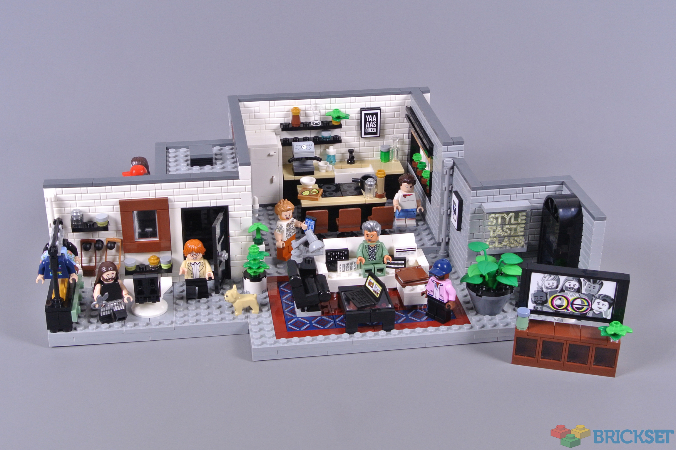 Review: 10291 Queer Eye - The Fab 5 Loft | Brickset: LEGO set ...